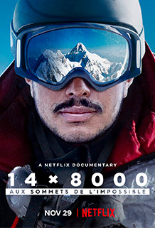 Affiche 14 x 8000 - Aux sommets de l'impossible sur cinésport