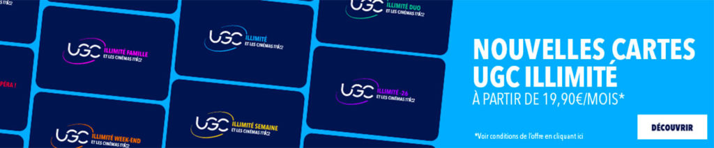 Publicité UGC sur cinésport
