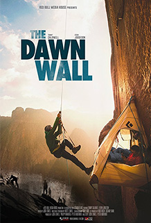 Affiche du film The Dawn Wall sur Cinésport le site de référence du sport et du cinéma pour créer des listes de films